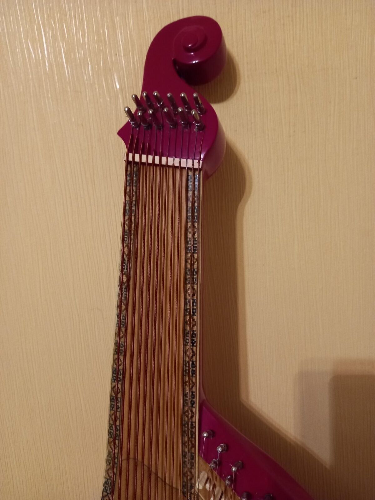 Bandura USSR Soviet Ukrainian National Folk Instrument Bandyra Vintage w/ case