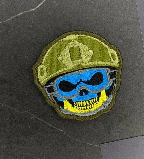 Ukraine Patch - Skull in a helmet  - ZSU