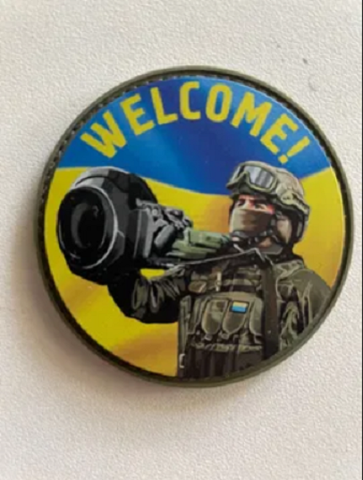 Ukraine Patch Welcome to Ukraine War Soldiers Ukrainians "Alive Patch"