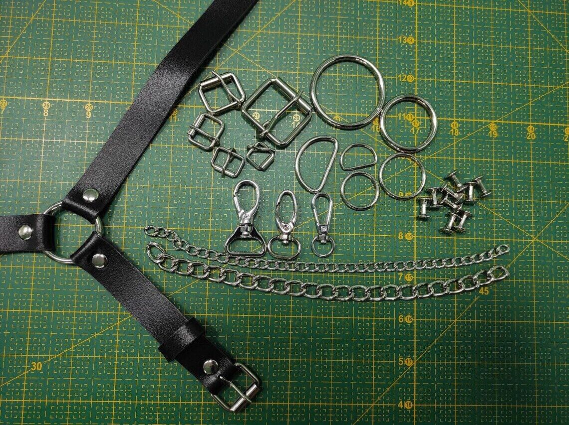 NEW Leather Harness Chest Women Waist Belt Body Cage Thigh Valentine Gift