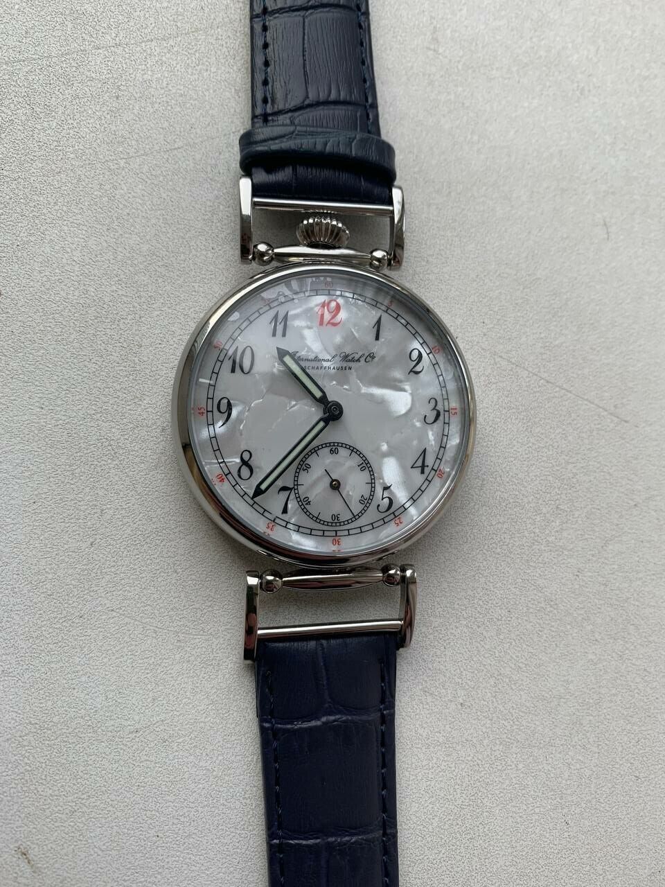 Vintage watch 18j USSR MARRIAGE Reading Rare dial Men's dresses MOLNIJA 3602