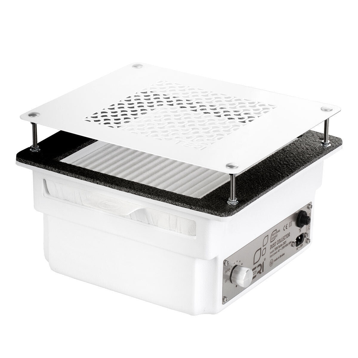 Teri Turbo White - Built-in nail dust collector