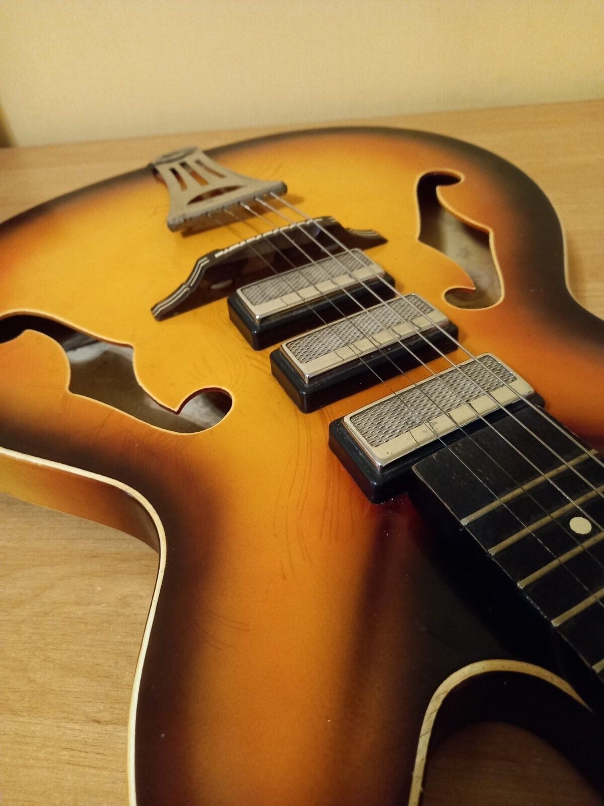 Mariya Electric Guitar 12 strings USSR Soviet Russian Vintage Rare