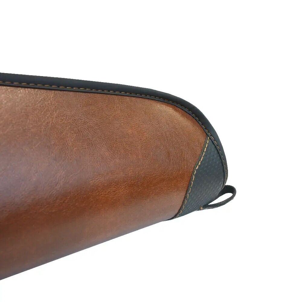 44" Shotgun Hunting Case Eco Leather Cover Rifle Gun Carry Bag Gift Weapon Slip