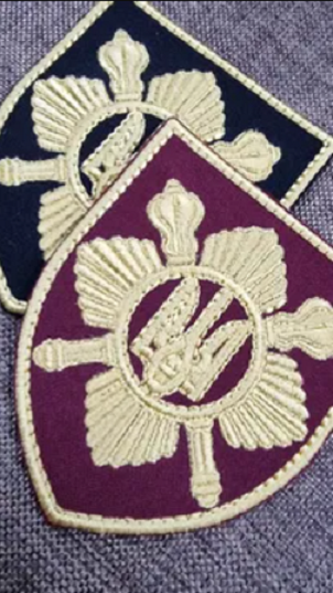 Ukraine Patch Presidential Regiment Military Army 85x95 mm