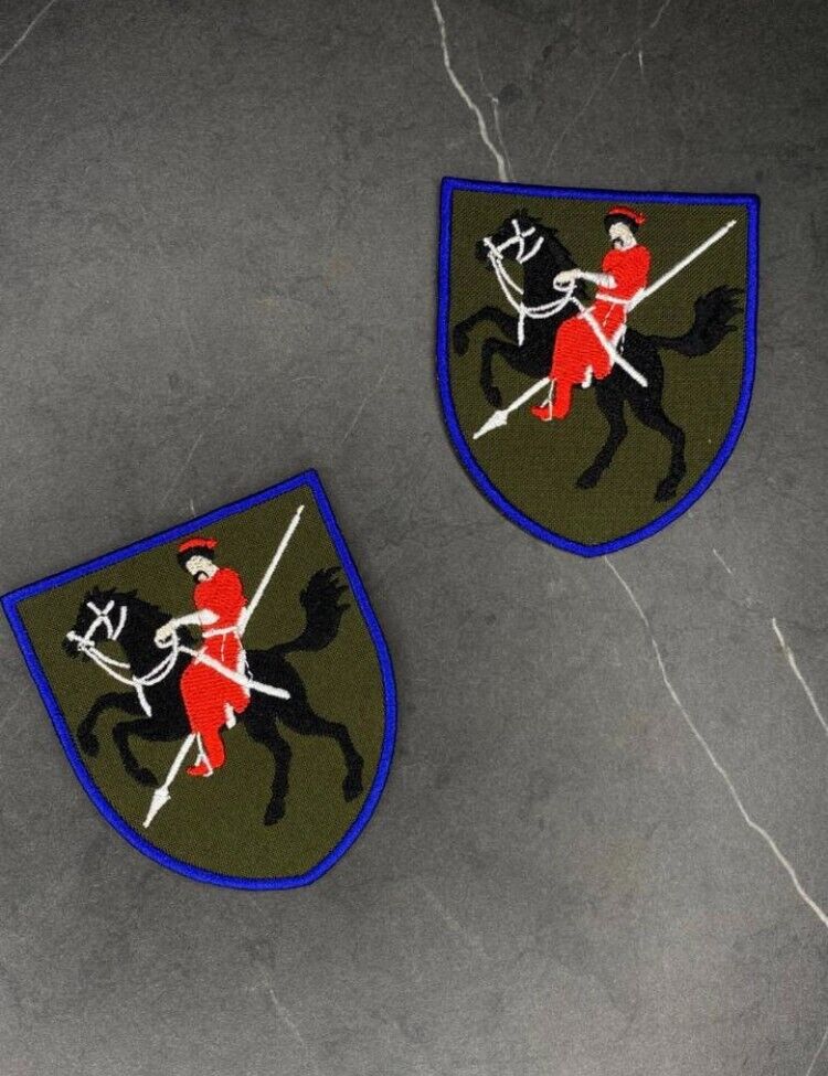 Ukraine Patch - Ukraine Rider horse a spear