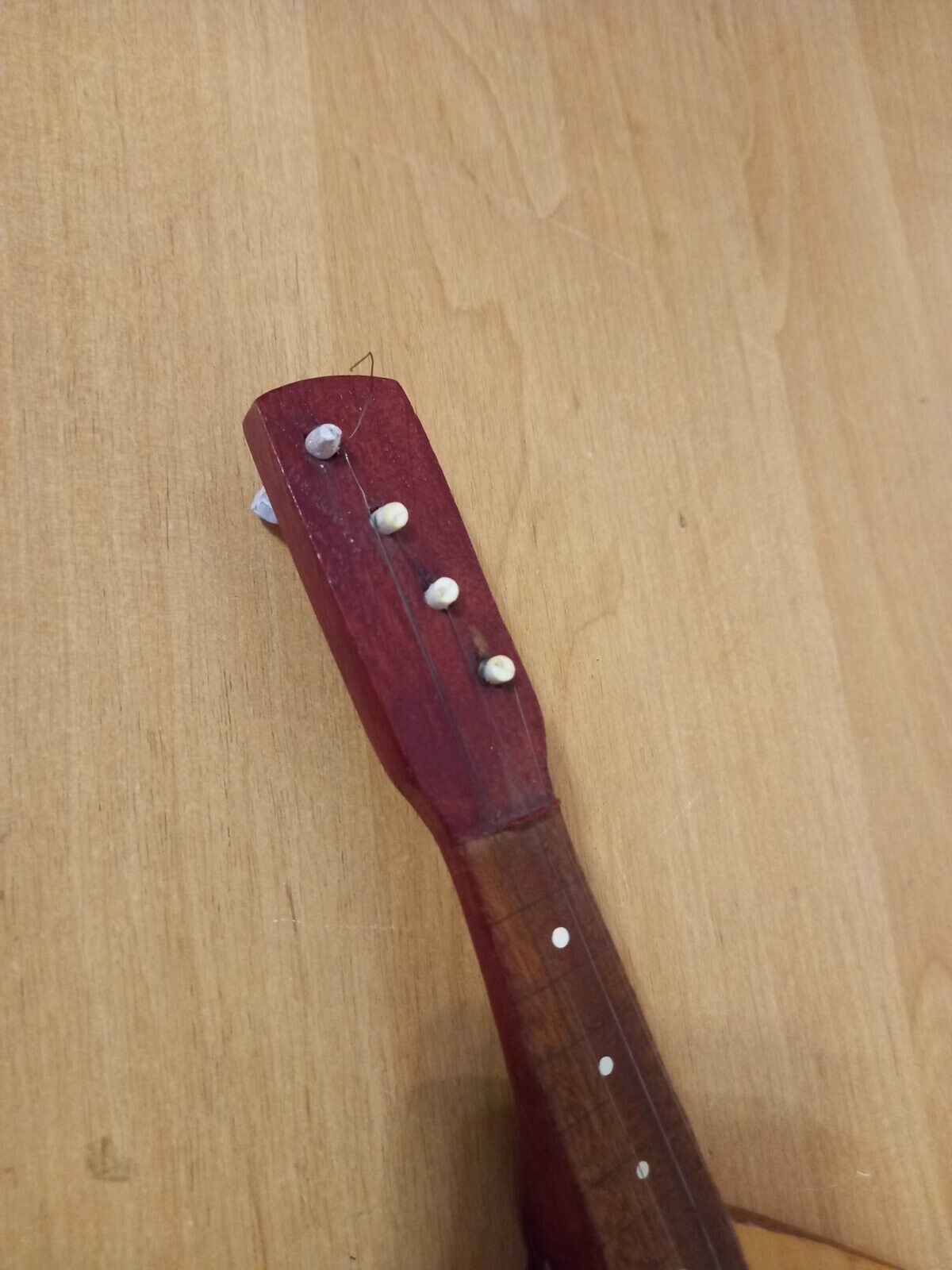 Kids Toy Mandolin USSR Soviet Folk Instrument Mandolina Vintage