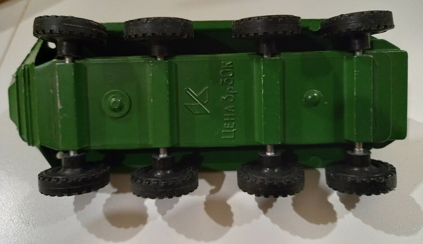 BTR METAL - USSR SOVIET SCALE MODEL 1:43 MILITARY ARMY ARMOR TIN TOY VEHICLE