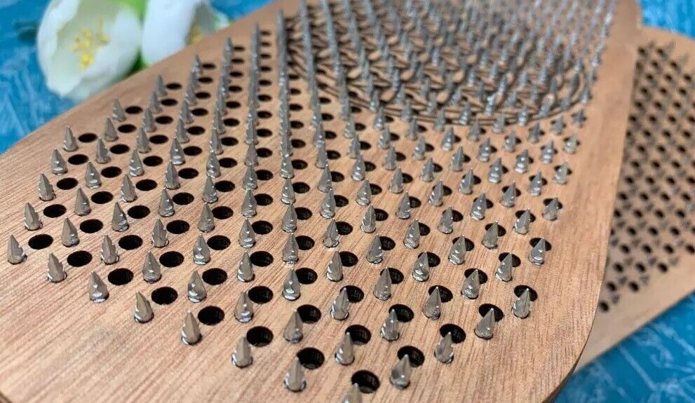 Sadhu board Yoga Meditation Spiritual life healing & awakening Nails board 10 mm