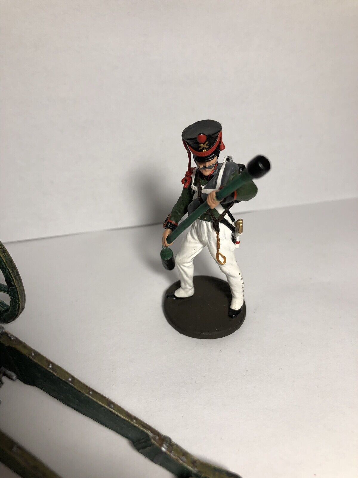 Tin Unicorn Arakcheev System Cannon Russia 19th century + Foot Artillery Soldier