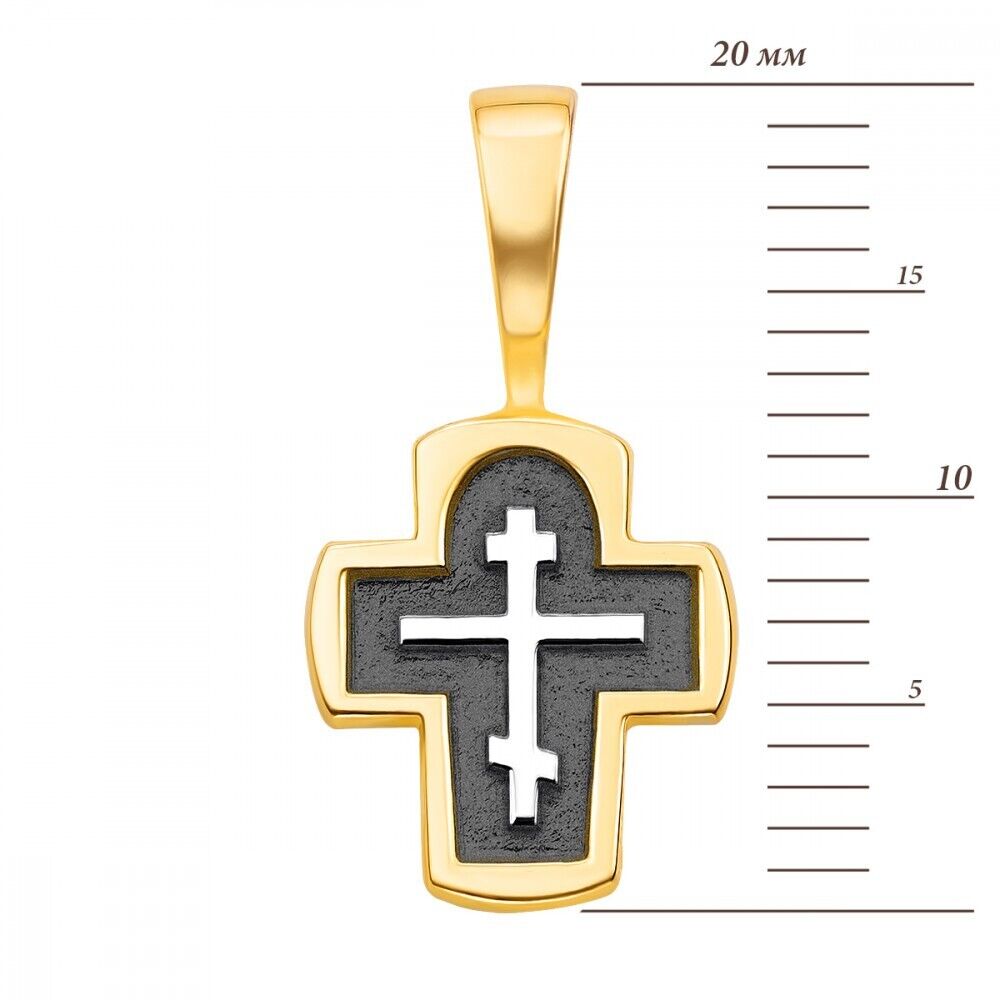 New Silver Pendant Cross Kids Child Small Orthodox Necklace Prayer Gift Child