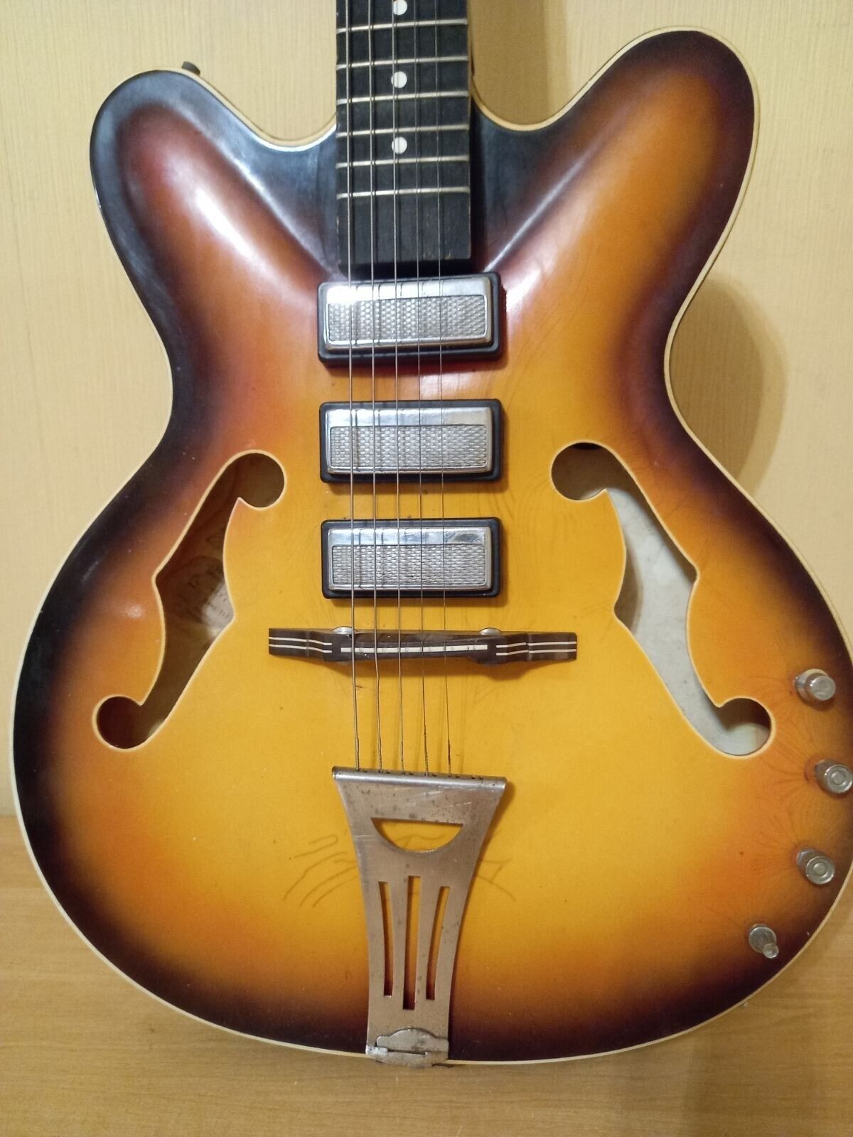 Mariya Electric Guitar 12 strings USSR Soviet Russian Vintage Rare