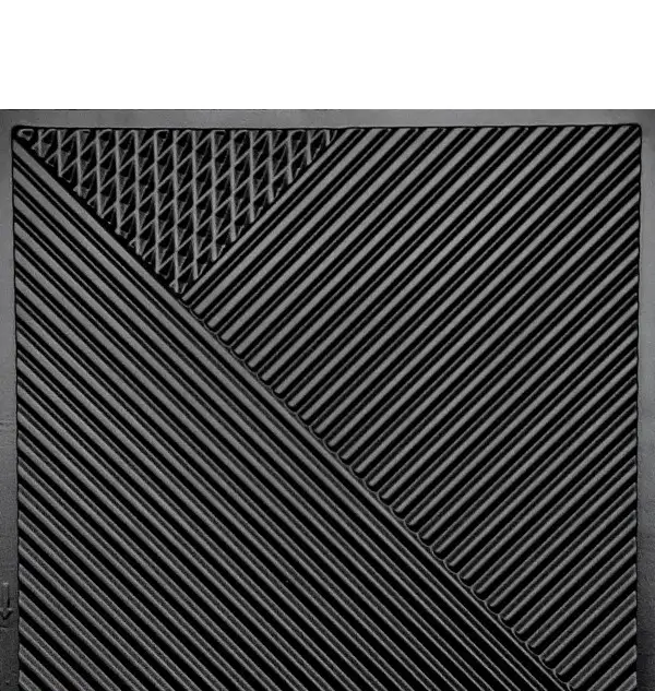 2pcs Panels Wall ABS Stone Art Plastic Mold Decor 3D Plaster Tile Form Design