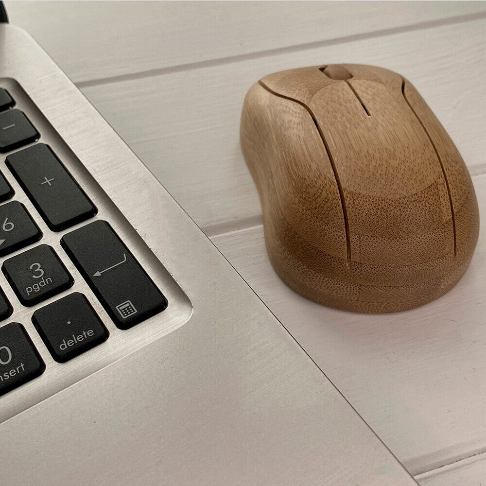 Exclusive Wood Mouse Bluetooth Wireless TV Notebook PC Wooden