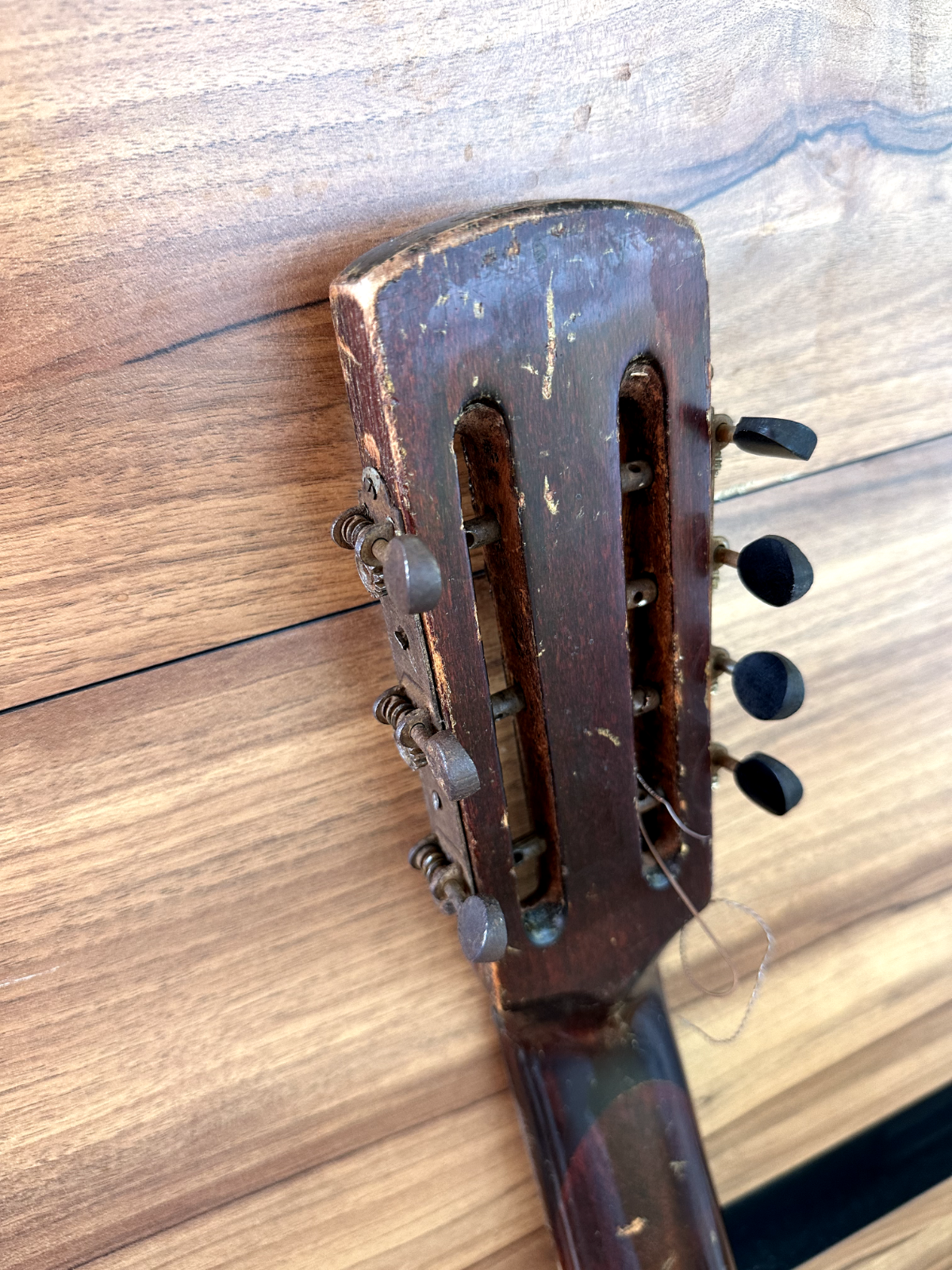 Shikhovo USSR Soviet Acoustic Guitar 7 string Russian Vintage Rare 60's
