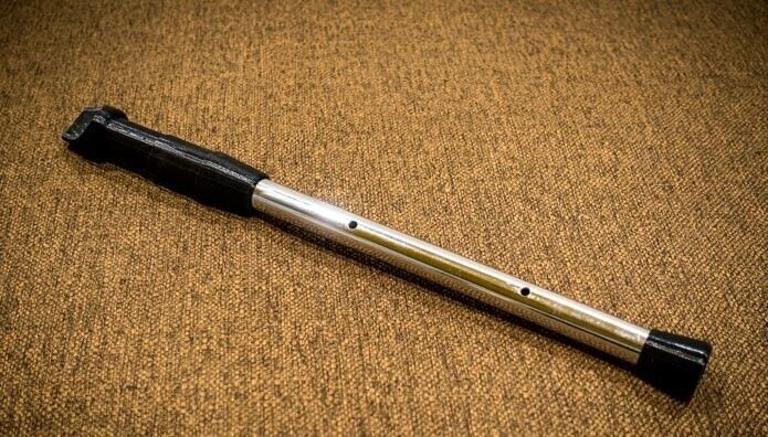 Sopilka Ukrainian Chromatic Soprano in C Length 32 cm Flute Ukraine Metal