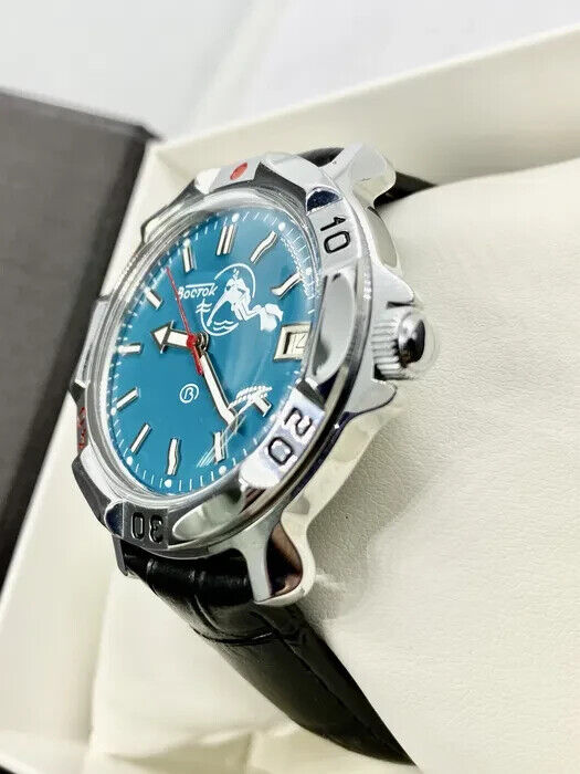 Vostok Amphibia Men's Watch Wristwatch Mechanical USSR Soviet Vintage Serviced