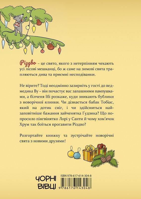 Book in Ukrainian - Книга KIDS Різдвяні історії під подушку - Наталія Пашинська