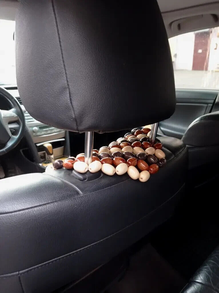 Truck Cushion Cover Therapy Wooden Beaded Massage Vehicle Car Seat Chair Rolling