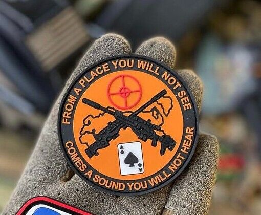 Ukraine Patch - Sniper, scope ZSU PVC Rubber