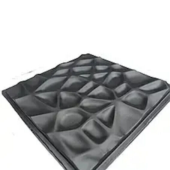 2pcs Panels Wall ABS Stone Art Plastic Mold Decor 3D Plaster Tile Form Design