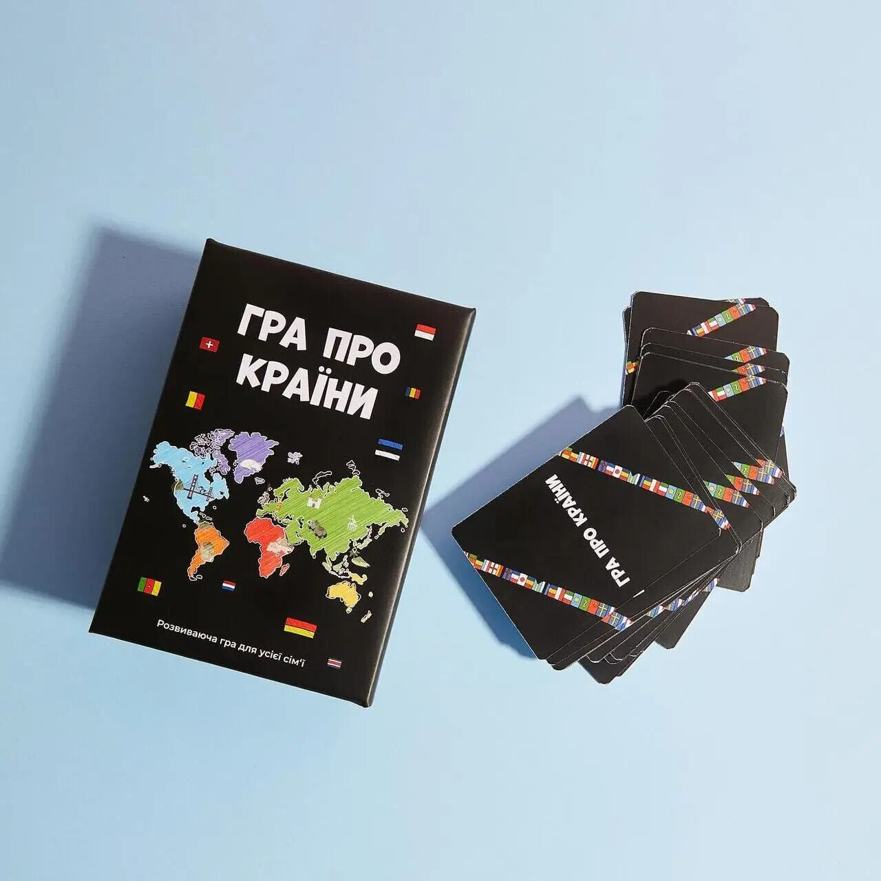 POPULAR BOARD GAME ”Game about countries” Настільна Гра ("Гра про країни")