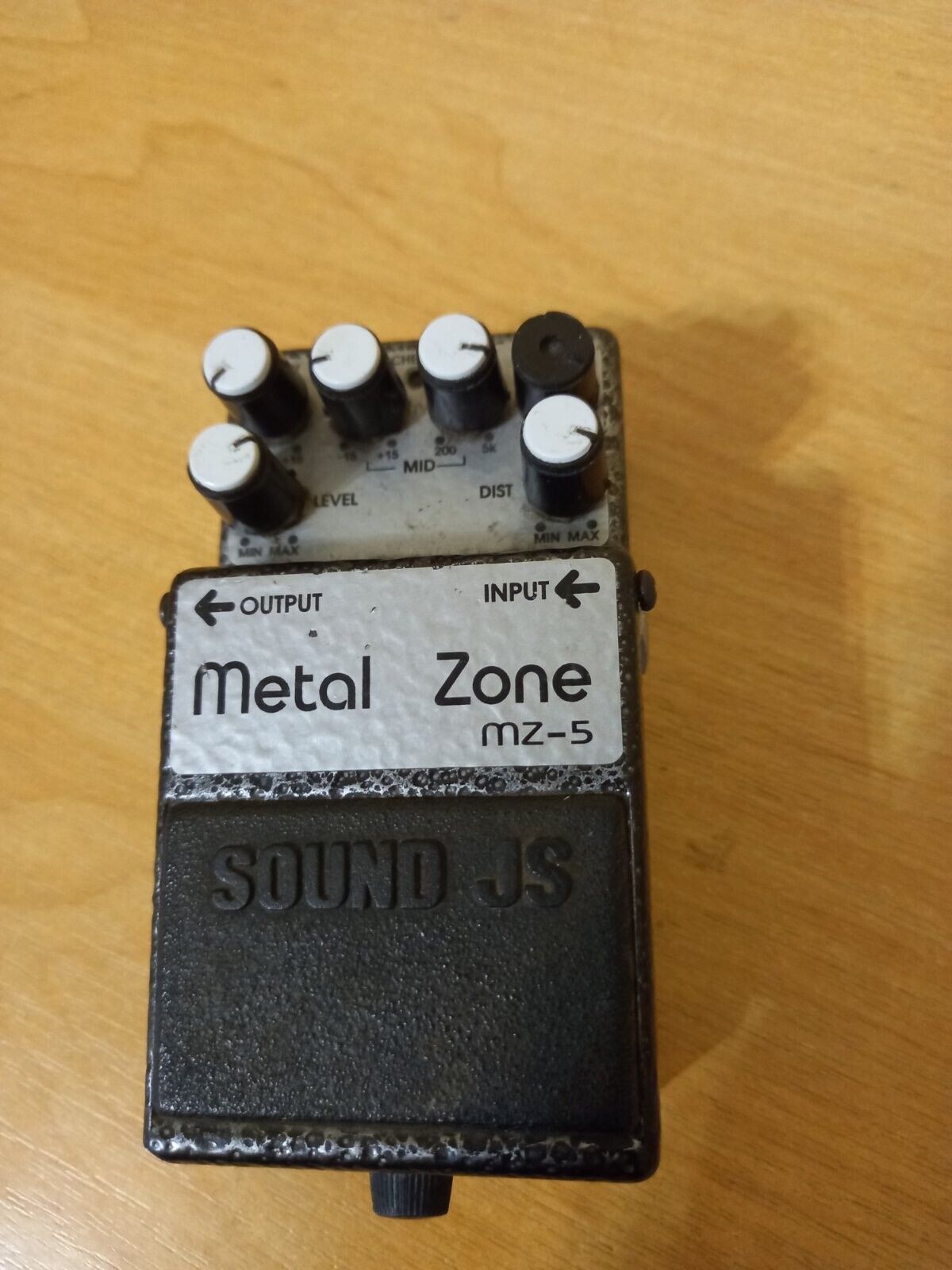 Sound JS MZ-5 Metal Zone Pedal USSR Soviet Vintage