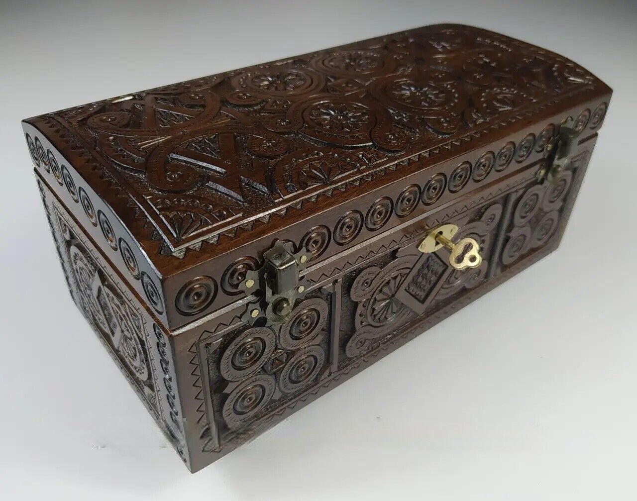 New 2023 themed wooden jevelery box casket 24 x 12.5 x 12.8 cm