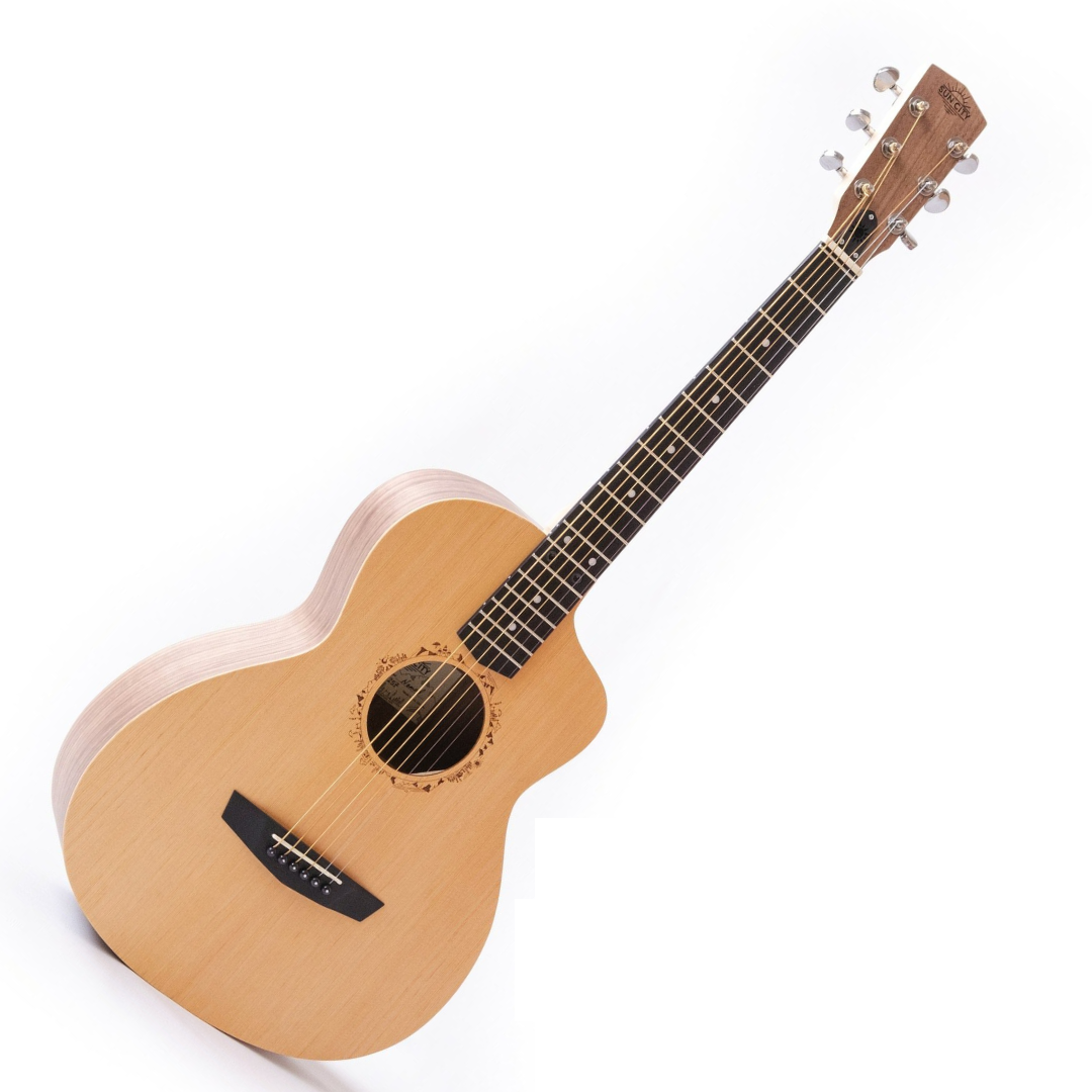 Acoustic Guitar SUN CITY Nomad 3/4 Ukrainian 6 strings New