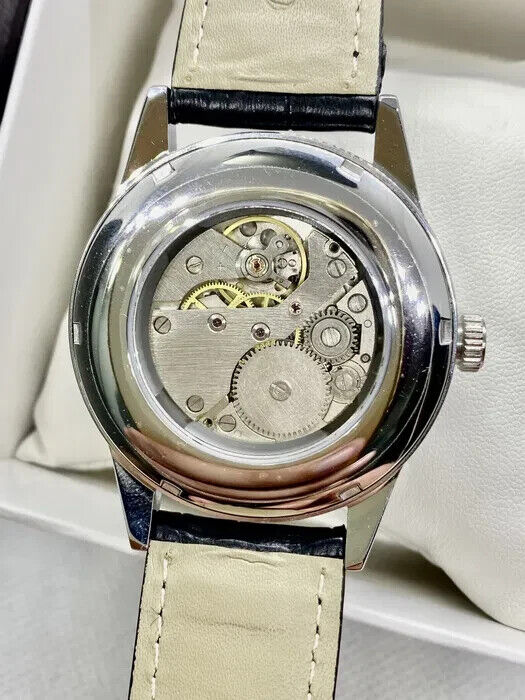 Raketa Watch 24h Mechanical Russian Mens Soviet Day Night Dial Sputnik Vintage