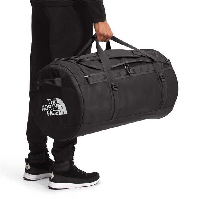 NEW The North Face Base Camp Duffel Bag Backpack 95L Black - Size L