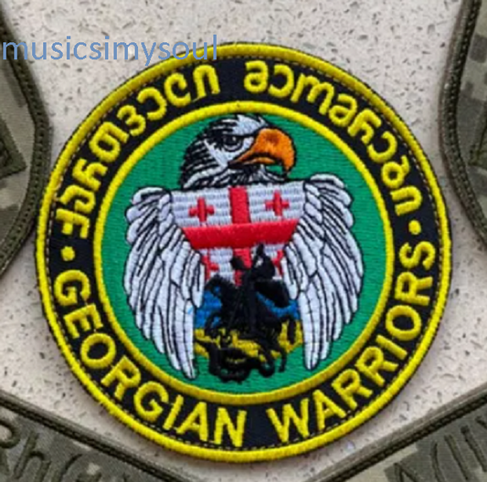 Ukraine Patch - Ukraine + Georgian Forever  Georgia National Legion