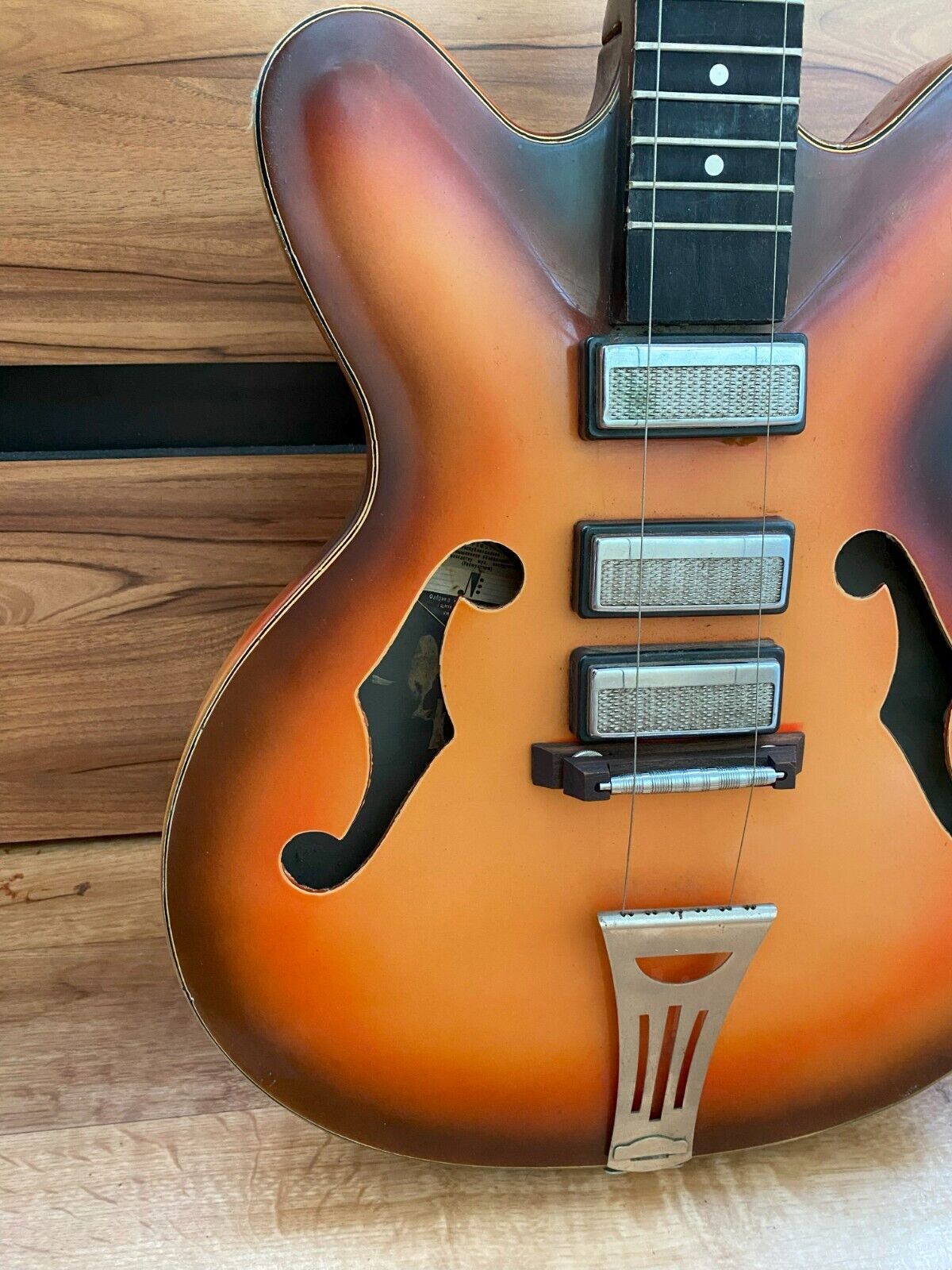 Mariya Electric Guitar 12 strings USSR Soviet Russian Vintage Rare