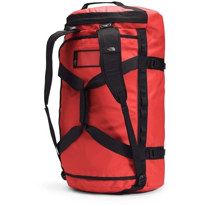 NEW The North Face Base Camp Duffel Bag Backpack 95L Red - Size L