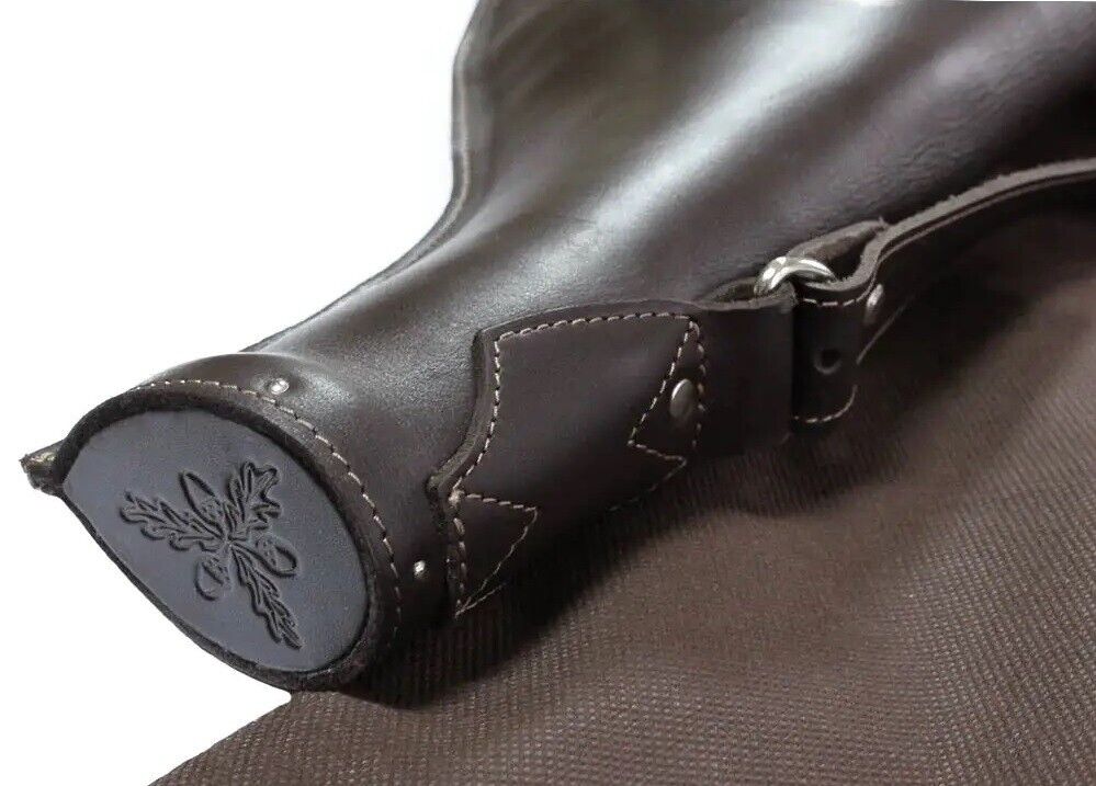 Shotgun Hunting Case Leather Cover Rifle Disassemble Gun Carry Bag Gift Winter