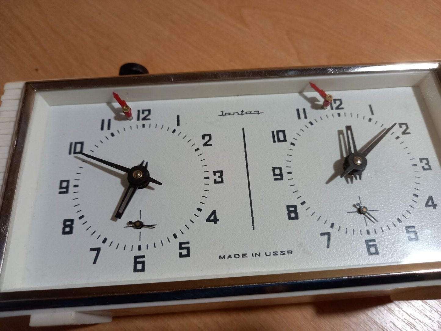 Chess Tournament Mechanical Clock Timer Jantar Yantar For Board Game Soviet Vintage USSR