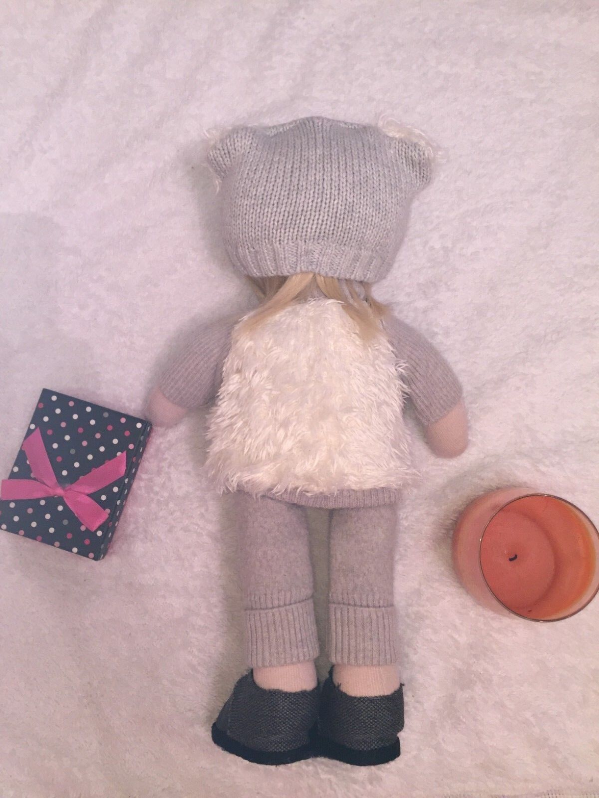 Art Doll, Handmade Gift Doll, Soft Fabric Doll, Decor Baby Tilda Doll 12 INCH