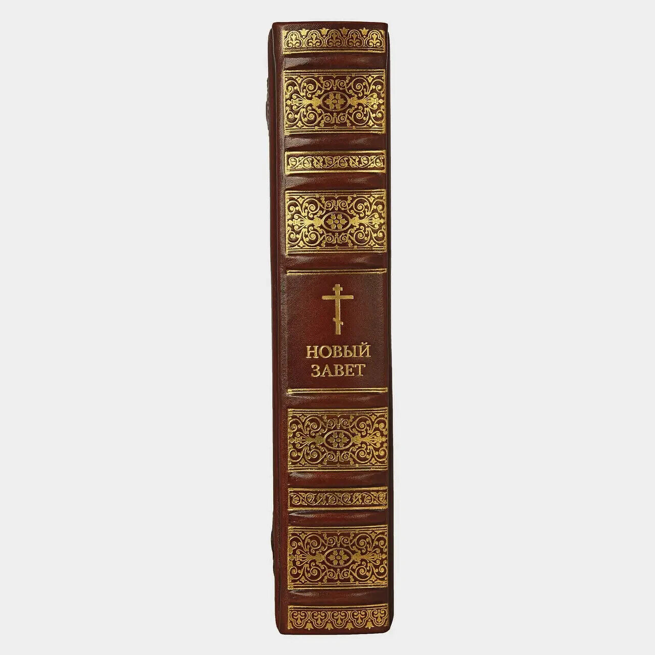 in Russian Book Bible Leather Библия Новый Завет 15х22cm Кожа Gift Exclusive