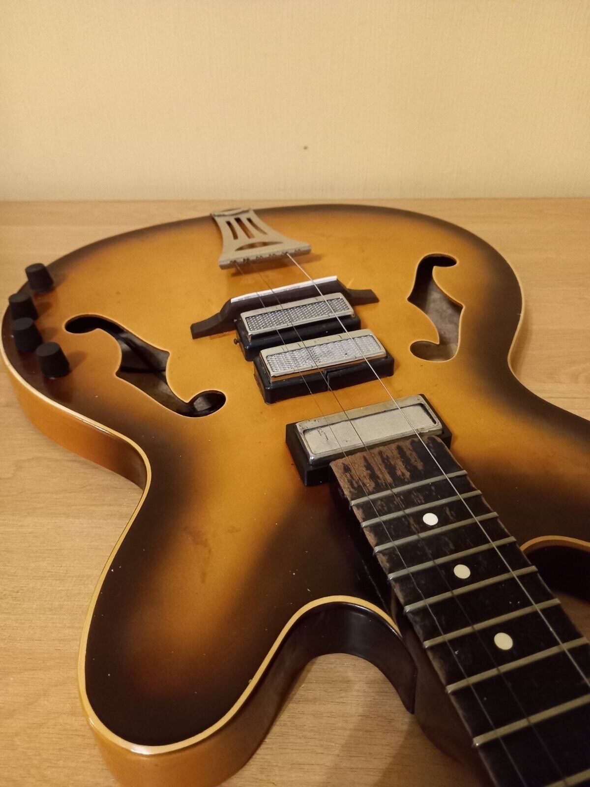 Mariya Electric Guitar 12 strings USSR Soviet Russian Vintage Rare