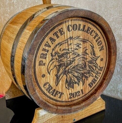 5.28 Gallon / 20L Oak Barrel Keg Brandy Wine Drinks Whisky Beer Sake Rum Bourbon