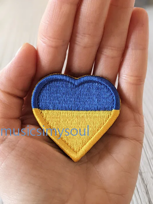 Ukraine Patch - Chevron Ukraine - Flag Ukraine - Love Ukraine