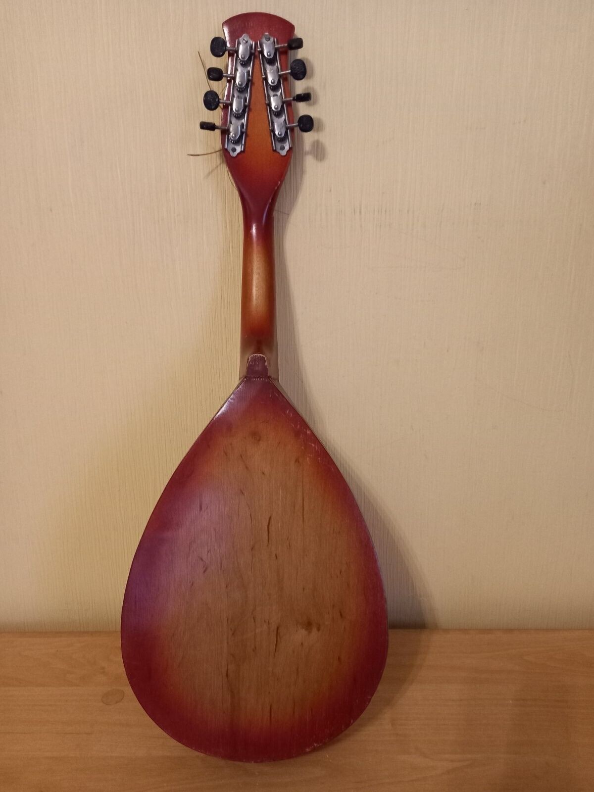 Mandolin Lviv Folk Instrument USSR Soviet Mandolina 8 String Vintage