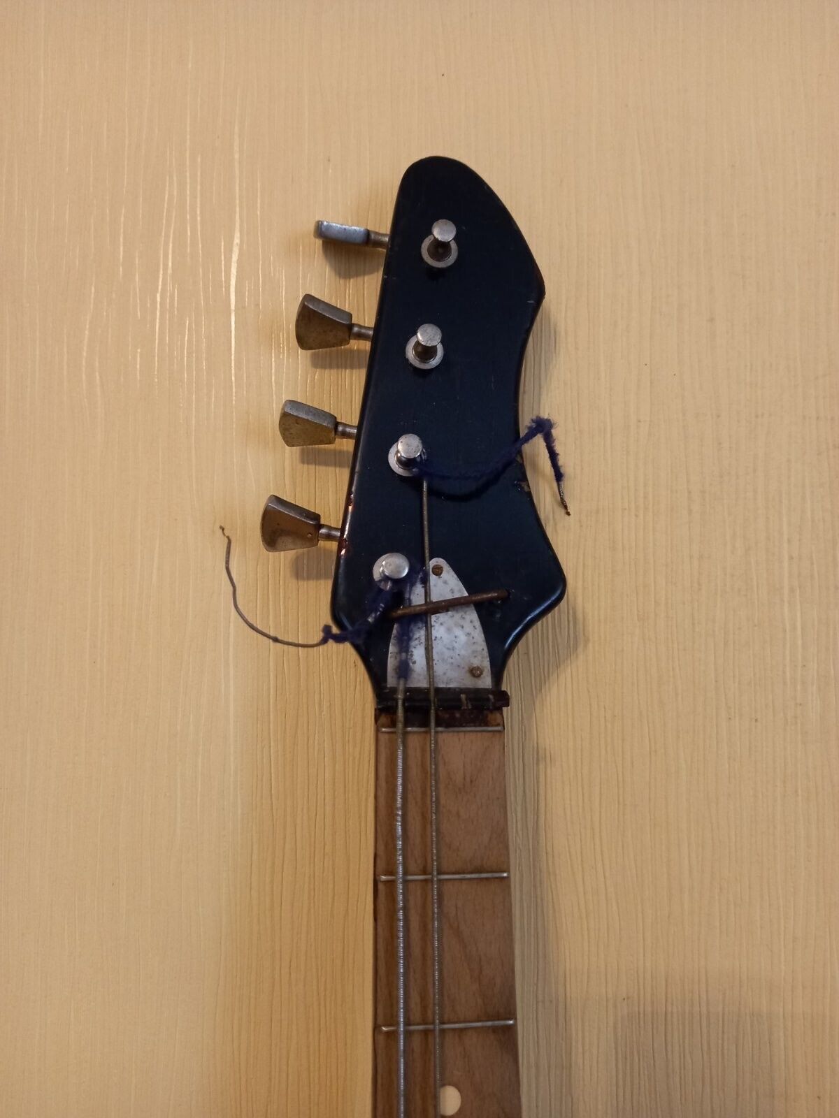 Borisov USSR Soviet Bass Guitar 4 String Solid Body Vintage Rare