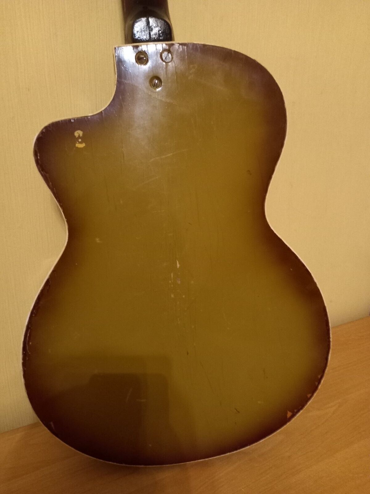 LUNACHARSKAYA USSR SOVIET ELECTRIC GUITAR RETRO VINTAGE AND RARE