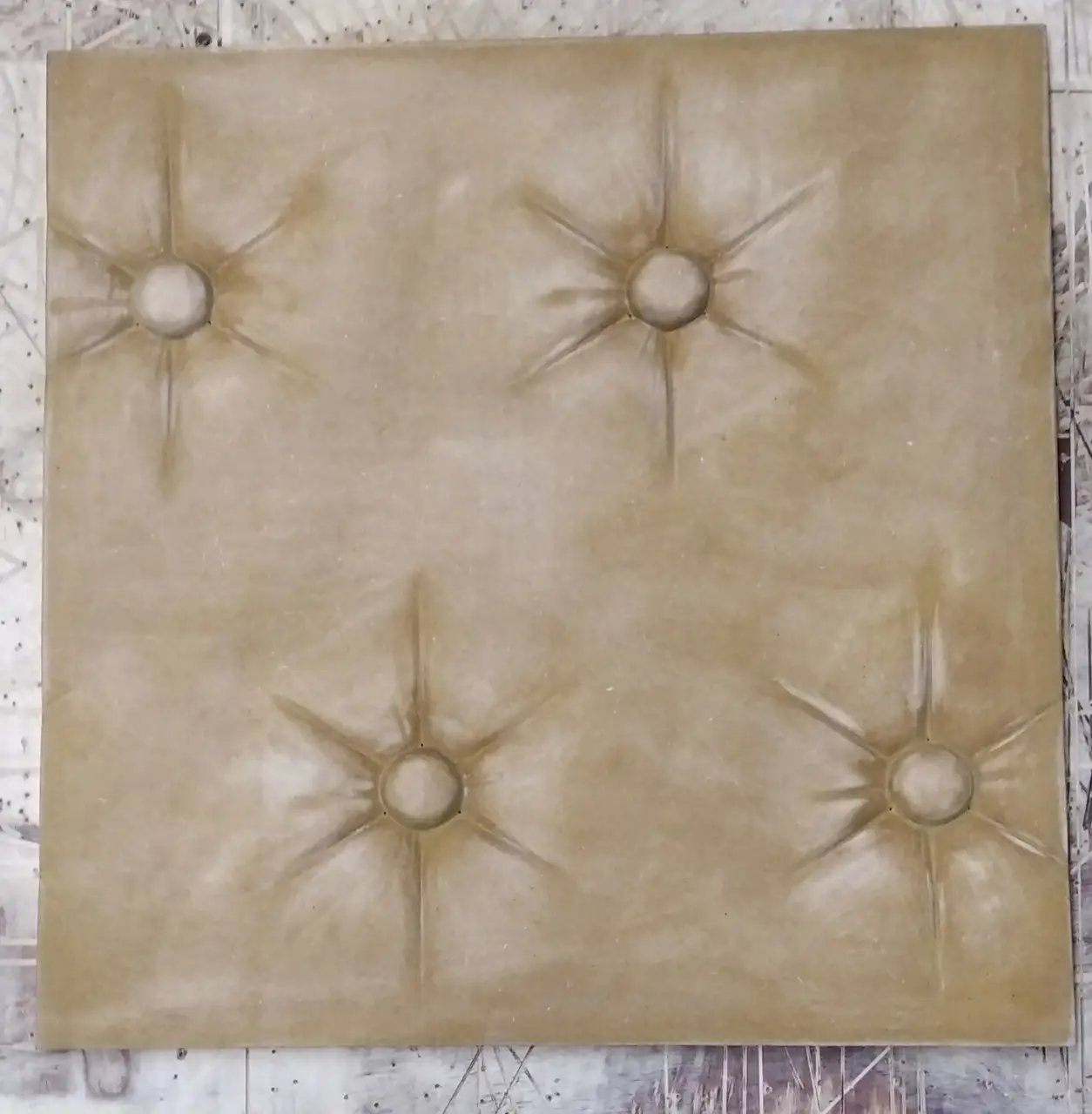 2pcs Panels Wall ABS Stone Art Plastic Mold Decor 3D Plaster Tile Form Design