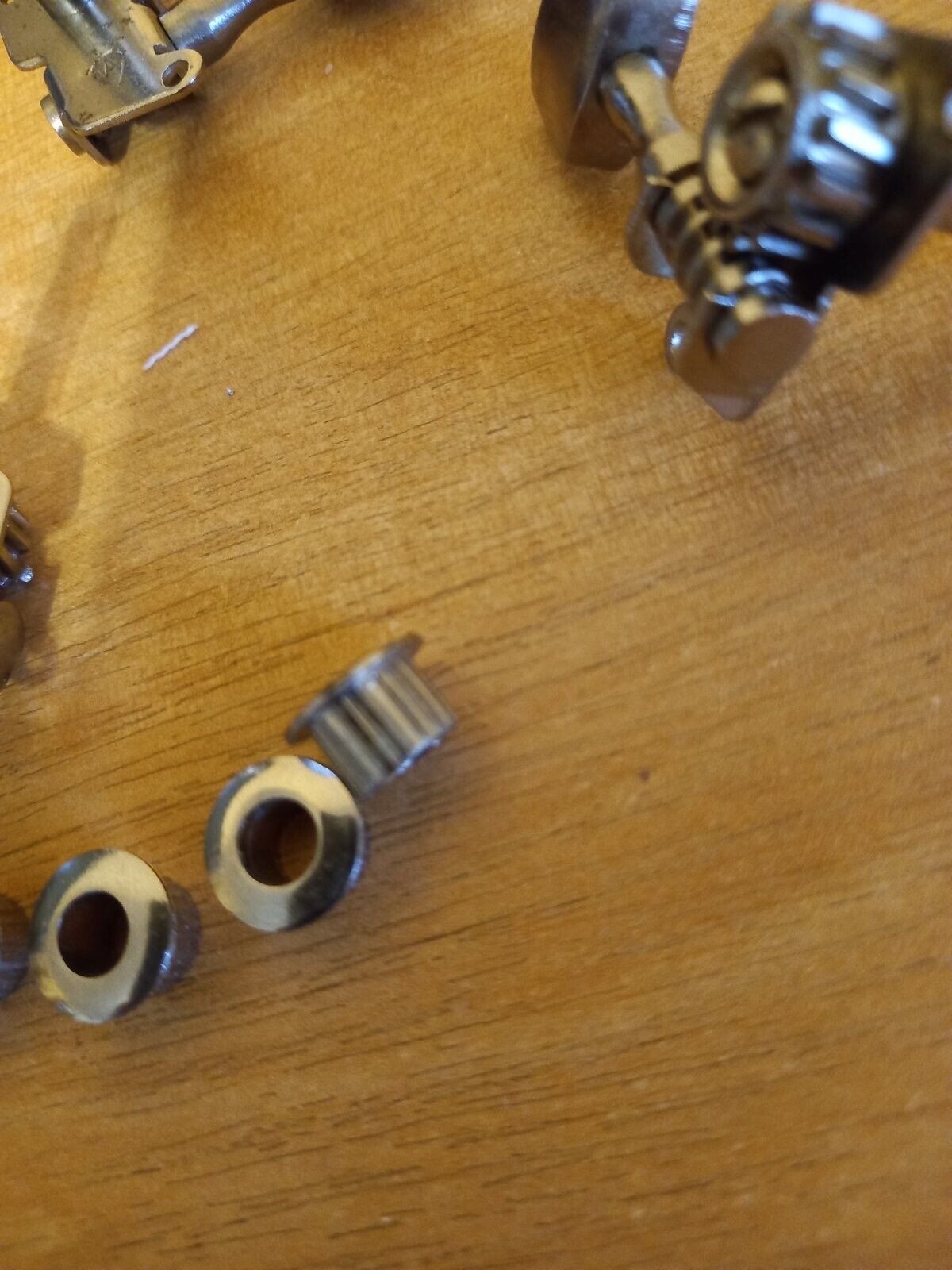 Soviet Set of Tuners Tuning Pegs 6pcs - USSR for electric guitar - 3 x 3