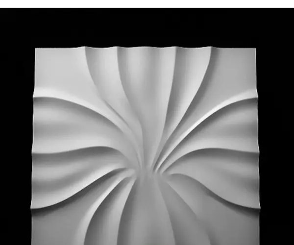 2pcs Panels Wall ABS Stone Art Plastic Mold Decor 3D Plaster Tile Form Design