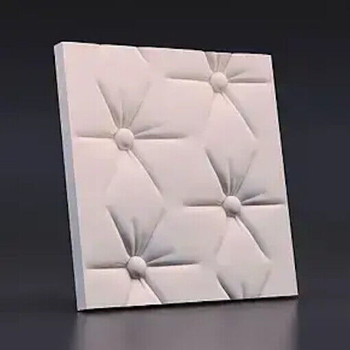 2pcs Panels Wall ABS Stone Art Plastic Mold Decor 3D Plaster Tile Form Design