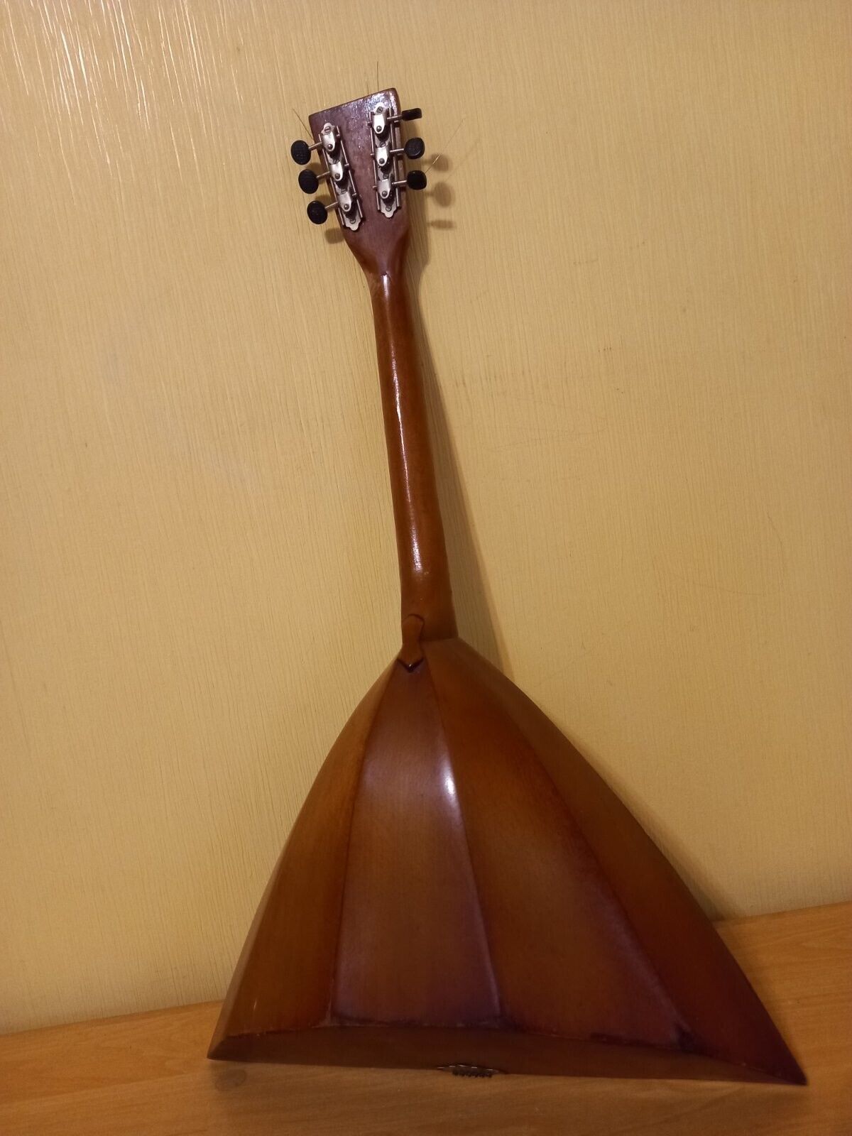 Space Astronaut Earth Galaxy Balalayka Folk USSR Soviet Balalaika Hand Painted