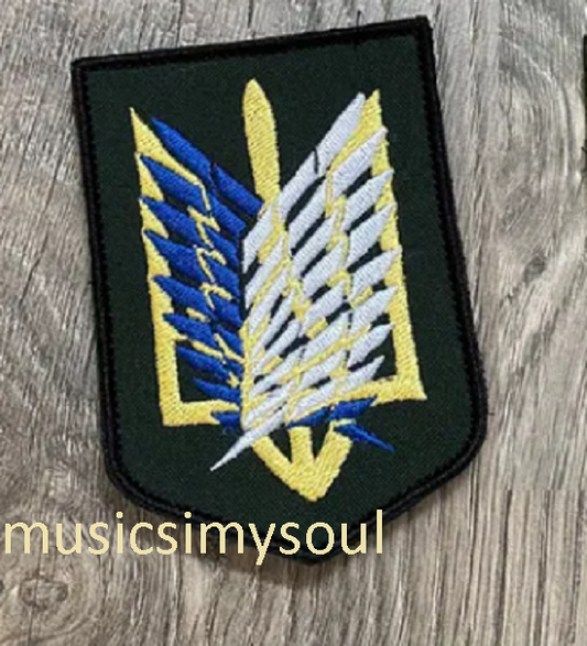Ukraine Patch - Ukraine Chevron Trident Ukraine Trezub Трезубец 2022